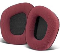 KAL-Tissu En Maille Mousse Coussin Coussinets Pour Corsair Void/Void V2/Void Pro/Void Elite/Surround Wired & Wireless Rgb Rgb Usb Gaming Casques, Coussinets Avec Mousse Isolante Contre Le Bruit