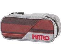 Kal-- Trousse - Étui À Crayons - Multicolore (Red Stripes) - 6 X 8 X 20 Cm, 0.96 Liter