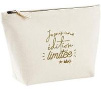 Kal-Trousse Pailletéeen Coton Bio. Taille S : (L) 19 X (H) 11 (P) 6 Cm - Je Suis Une Édition Limitée