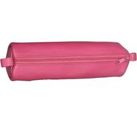 Kal-Trousse Ronde En Cuir Véritable Diam 60mm X 210 Mm Rose