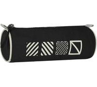 Kal-Trousse Tubulaire Noire Error Pour Garçon, Avec Fermeture Éclair 22x8x8 Cm