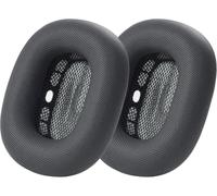 KAL-Une Paire Rechange Coussinets Oreille Compatibles Avec Airpods Max Coussinets Écouteurs Améliorés Résistants À Transpiration Mousse Mémoire De Forme Cuir Protéiné Excellente Isolation Pho