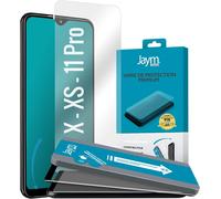 Kal-- Verre De Protection Premium Pour Apple Iphone X - Apple Iphone Xs - Apple Iphone 11 Pro - Plat 2.5d - Garanti À Vie Renforcé 9h Ultra Résistant Applicateur Sur Mesure Inclus