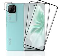 Kal-Verre Trempé Compatible Avec Vivo V30/ V30 Pro, 2 Pièces Film Protection Écran Et 2 Pièces Caméra Arrière Protecteur, 9h Dureté Anti Rayures Hd Protecteur D'écran Pour Vivo V30/ V30 Pro