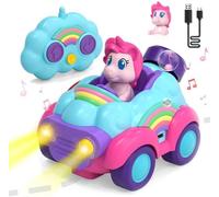 KAL-Voiture Télécommandée Enfant 2 Ans, Voiture Enfant 2 3 Ans, Licorne Jouet Fille 3 Ans