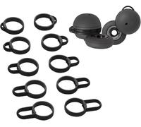 KAL-X Crochet D'Écouteur Compatible Avec Sony Linkbuds Wf-L900 -Lot De Crochets D'Oreilles 5 Tailles Différentes -Noir