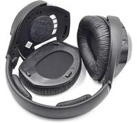 KAL-Yaowangan Coussinets D'Oreille De Remplacement Pour Casque Sennheiser Rs165 Rs175 Rs185 Rs195, Clip Noir Hdr165 Hdr175 Hdr185 Hdr195 Coussinets De Réparation En Cuir Pu Et Mousse À Mémoire De For