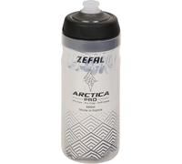 Kal-Zéfal Arctica Pro 55, Bidon Vélo 550 Ml - Gourde Vélo Isotherme Noir-Argent