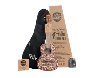 Kala - KALA-LTP-MH - Ukulélé tenor Learn to Play"Mandy Harvey" signature - avec housse KALALTPMH2006 Naturel