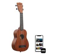 Kala KALA-LTP-S - Ukulélé Soprano Adultes Étudiants et Débutants, Ukulélé École intermédiaire en Acajou et Palissandre avec étui souple et guide d'introduction inclus - Instruments de musique à corde,