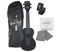 Kala Learn To Play Color Chord Ukulele for Beginners KALA-LTP-SCC Bundle includes Tote Bag, Online Lessons, Kala Tuner and Lumintrail Polishing Cloth