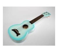 Kala MK-SD-LBLBURST Makala Dolphin Blue Burst ukulele soprano