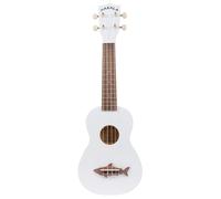 KALA MK-SS-WHT - Grand Requin Blanc Soprano Ukulélé, Avec Sac