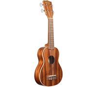 Kala Ukulélé Soprano Kala en acajou satiné avec bordure blanche (KA-S)