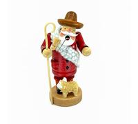 Kaladia Encens berger en bois - Figurine d'encens peinte à la main pour cônes d'encens - Taille M (standard) - Dimensions : environ 14 cm - Décoration pour toute l'année