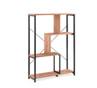 Etagère / séparateur de pièce Kalag Eco noir/chêne