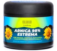 KALAHARI Gel à l’Arnica 98% - Extrême et Extra Fort enrichi en extrait d’Ananas - Action intense pour massages des Muscles et Articulations - Effet Froid, Formule Naturelle, Fabriqué en Italie, 500ml