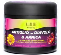 KALAHARI Griffe du Diable et Arnica Gel Extrême, Extra Fort - Effet Chauffant pour Massage Muscles et Articulations, Décontractant musculaire, Mobilité - Formule Naturelle, Fabriqué en Italie - 500ml