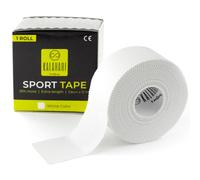 KALAHARI Sporttape Extra Long - 3,8 cm x 13,7 m - Bande adhésive forte pour Finger Taping Volleyball, Crossfit, Escalade - Tape Sport Non Élastique