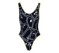 Kalaia Maillot de bain 'Racer Back Reversible Swimsuit' noir, Taille M