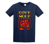 KALAIBU Gov't Mule Logo Mens Cotton Tshirt Size L