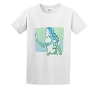KALAIBU Maya Moore Art Mens Cotton Tshirt Size L