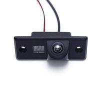 Kalakus Caméra de Recul Voiture Plaque D'immatriculation étanche Couleur HD Vision Nocturne pour VW Touareg/Tiguan Santana/Jetta/Bora/Polo Skoda Fabia Scirocco/Golf 4/5/6 Variant/Cayenne