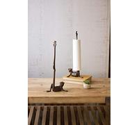 KALALOU Serviette en Papier Support, en Fonte, Marron, Taille Unique