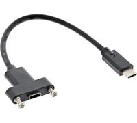 KALANKA-0.2m, 2xUSB3.1-C câble USB 0,2 m USB 3.2 Gen 1 (3.1 Gen 1) USB C Noir