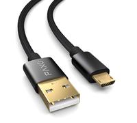 KALANKA-0.3m Micro USB Cable USB A to Micro-B Male Data & Charging Cable for Bluetooth Headphones, Powerbanks, Speakers, Electronic Cigarettes & More, Black