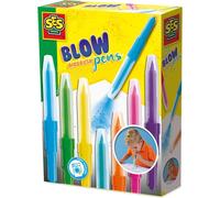 KALANKA-00275 - Set de stylos aérographe pour enfants, technique de soufflage pour une peinture créative, sûre et amusante, Plusieurs
