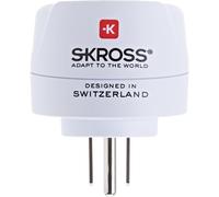 KALANKA-1.500203-E Europe vers USA - Adaptateur de Voyage International - Entrée Shuko ou Européenne, Sortie USA - Tension et Puissance 100V-1500W/250V-3750W. Protection contre les chocs