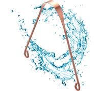 Kalanka-1 Gratte-Langue Ayurveda 100% Cuivre - Grattoir Langue En Provenance D'inde.