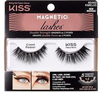 Kalanka-1 Paire De Faux Cils Synthétiques Avec 5 Aimants À Double Force, Résistants Au Vent, Testés Dermatologiquement, Durent Jusqu'à 16 Heures, Réutilisables Jusqu'à 15 Fois