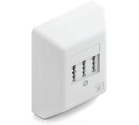 KALANKA-1 Pièce Prise Téléphonique TAE NF/F Prise de Connexion NFF 2X Connexion Téléphonique + 1x Extension Fax Répondeur Modem NTBA Répartiteur DSL Blanc