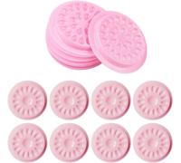 Kalanka-100 Pcs Cils De Distributeur De Colle - Supports De Colle Jetables En Plastique Pour Faux Cils, Conteneur De Colle De Cils Jetable