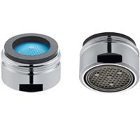 KALANKA-100016 2pcs - Aérateur Universel filetage M24 extérieur anti-calcaire pour Robinet Compatibel avec Neoperl Honeycomb, Brise-jet, Mousseur mitigeur de Cuisine et de Salle de Bain Chromé