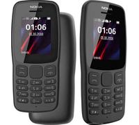 Kalanka-106 Unlocked 4gb Dual Sim 2018 Gris Foncé Avec Lampe Torche Led Radio Fm Grand Bouton Téléphone