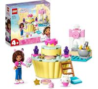 KALANKA-10785 Gabby et la Maison Magique Praline et P¿tichou S¿Amusent, Jeu avec Figurines Gabby et Le Chat, Cuisine avec Cupcake et Accessoires, Jouets pour Filles et Garçons Dès 4 Ans