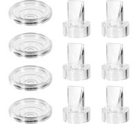 Kalanka-10pcs Piece Rechange Tire Lait Pour Momcozy S12 Pro/S9 Pro, Comprenant 6 Valve Bec De Canard Tire Lait En Silicone Et 4 Diaphragme Tire Lait En Silicone Accessoires De Tire-Lait Sans Bpa