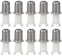Kalanka-10pcs T¿ºte De Tondeuse ¿¿ Poils De Nez Rasage Pr¿¿Cis T¿ºtes De Lame De Rechange Universelles Pour Rasoir De S¿¿Curit¿¿, Cadeaux Parfaits Pour La F¿ºte Des P¿¿Res
