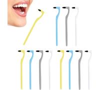 Kalanka-12 Piéces Éliminateur De Tartre, Detartrage Dentaire Manuel, Tartre Dentaire Nettoyage Polisseur Dentaire, Détachant Gomme Des Dents, Brosse Dent Soins Outils Pour Enlever Les Plaque Et Le Ta