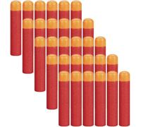 Kalanka-120 Pièces Fléchettes Nerf Grand 9.5cm,Mousse Recharge De Fléchettes Rouge,Darts En Mousse Munitions Pour Pistolets Nerf Blaster Pistolet Jouet Enfants,Accessoires Convient N-Strike Elite Meg