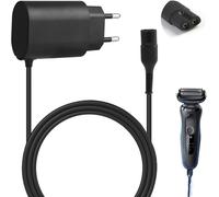 KALANKA-12V 0.4A Chargeur pour Braun Rasoir Électrique Séries 9/7/6/5/4/3/2/1, Remplacement Cordon d'Alimentation, Câble Alimentation Rasoir Braun, Cordon de Recharge pour Rasoir Braun, Protection Mu