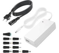 KALANKA-12V 5A Adaptateur d¿Alimentation, AC 100-240V à 12 Volt 5 Amp 4A 3A 2A 1A Transformer pour LED Strip Light DVR NVR Security Cameras System CCTV Accessoires