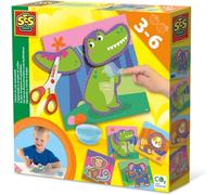 KALANKA-14042 - J'apprends à couper et coller, ciseaux sûrs, set complet pour jeunes enfants