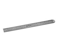 Kalanka-14176 00 Règle En Aluminium, Incassable, 30 Cm, Et Inch Graduation En Gris