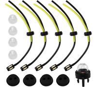 KALANKA-14PCS Universel Filtre à Essence Kit Tuyaux Filtre d'Essence avec Bouchon et Poire d Amorçage Durite Essence Debroussailleuse Tuyau d'huile Tondeuse à Gazon pour Tronçonneuse