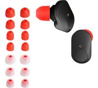 KALANKA-14x Embout Compatible avec Sony WF-1000XM3 / WF-1000XM4 / WF-1000XM5 - Embouts de Rechange en Silicone pour Écouteurs Rouge