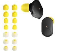 KALANKA-14x Embout Compatible avec Sony WF-1000XM3 / WF-1000XM4 / WF-1000XM5 - Embouts de Rechange en Silicone pour Écouteurs Jaune